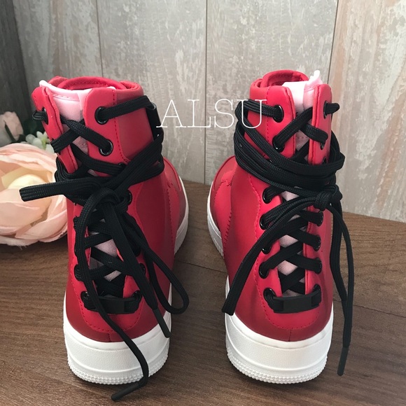 Nike Air Force 1 Rebel XX Leather Gum Red Arctic W - Picture 5 of 8